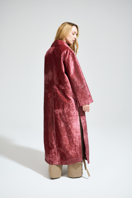Пальто The Coat (Цвет Розовый, Размер 44/S, Состав 100% хлопок)