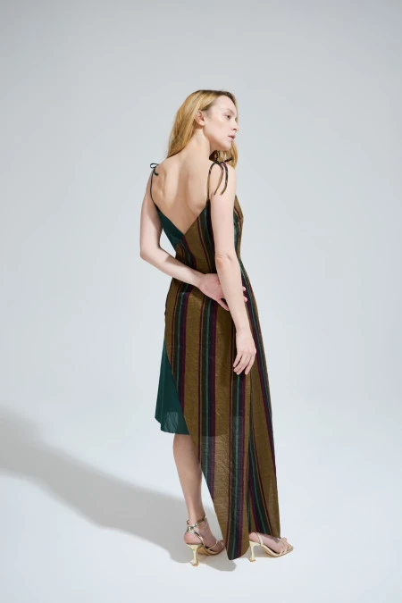 Платье DVF (Цвет Разноцветный, Размер 44/S, Состав 72% крапива, 28% хлопок )