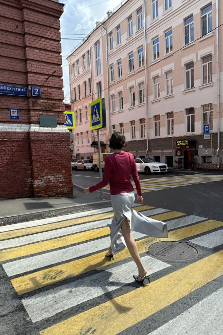 Юбка Qenti (Светло-серый, 46/M)