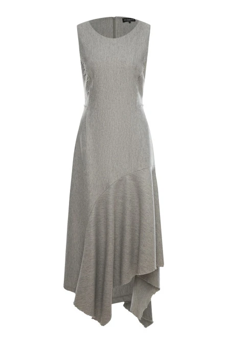 Платье English Lesson (Цвет Серый, Размер 44/S)