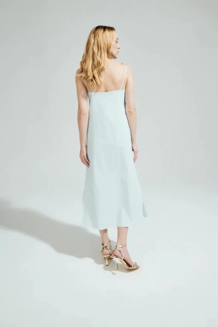 Платье Ocean (Цвет Бледно-голубой, Размер 44/S, Состав 100% хлопок)