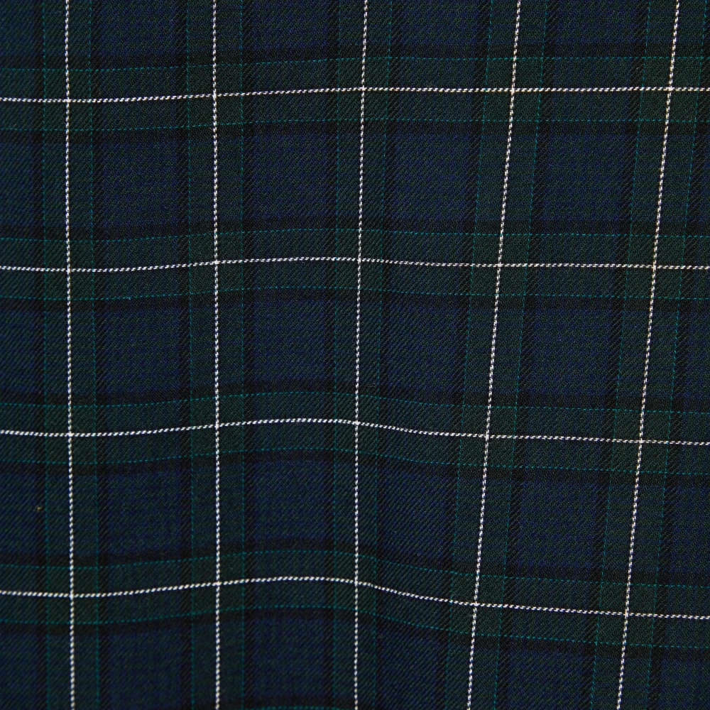 Юбка Vacation soon (Цвет Зелёный в клетку , Размер 44/S, Состав 100% хлопок)