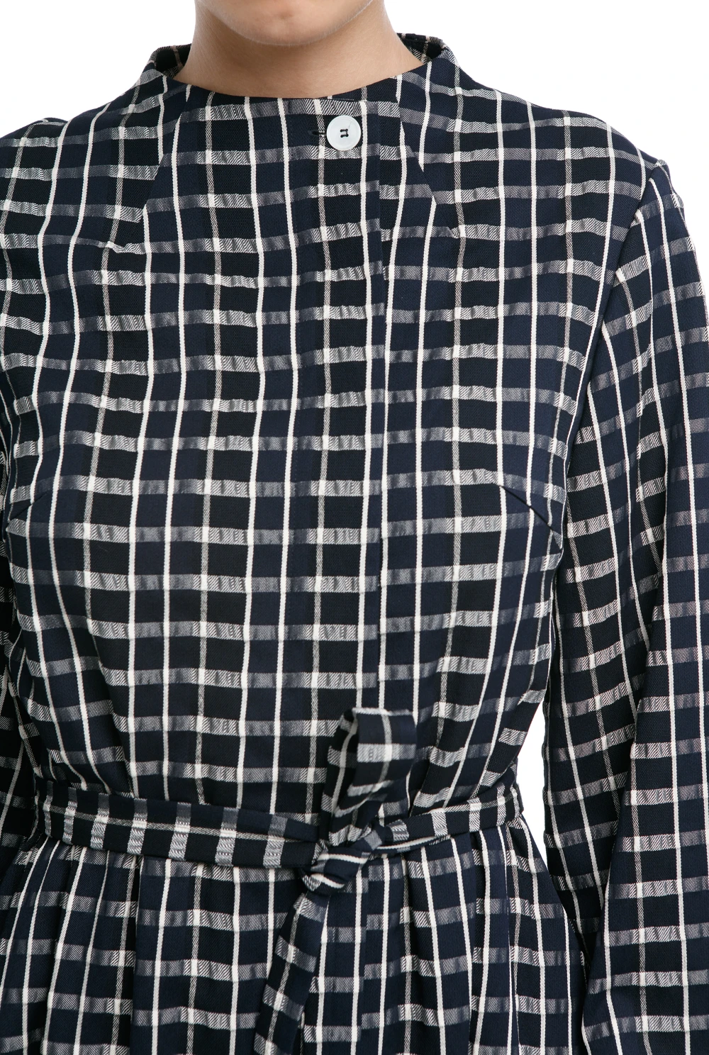 Платье Pioneer (Цвет Синий в клетку, Размер 44/S)