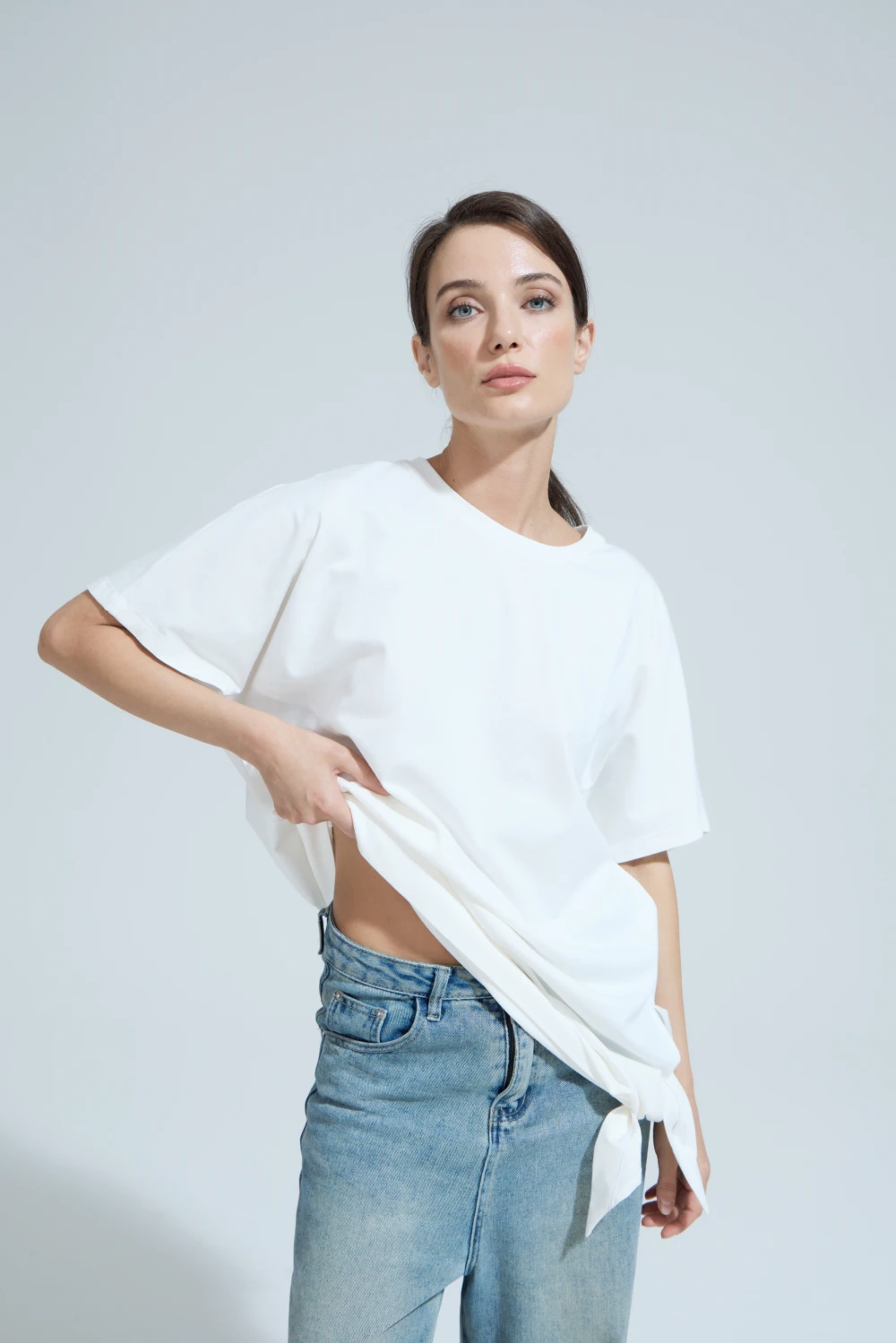 Футболка Roody (Цвет Белый, Размер 44/S, Состав 100% хлопок)