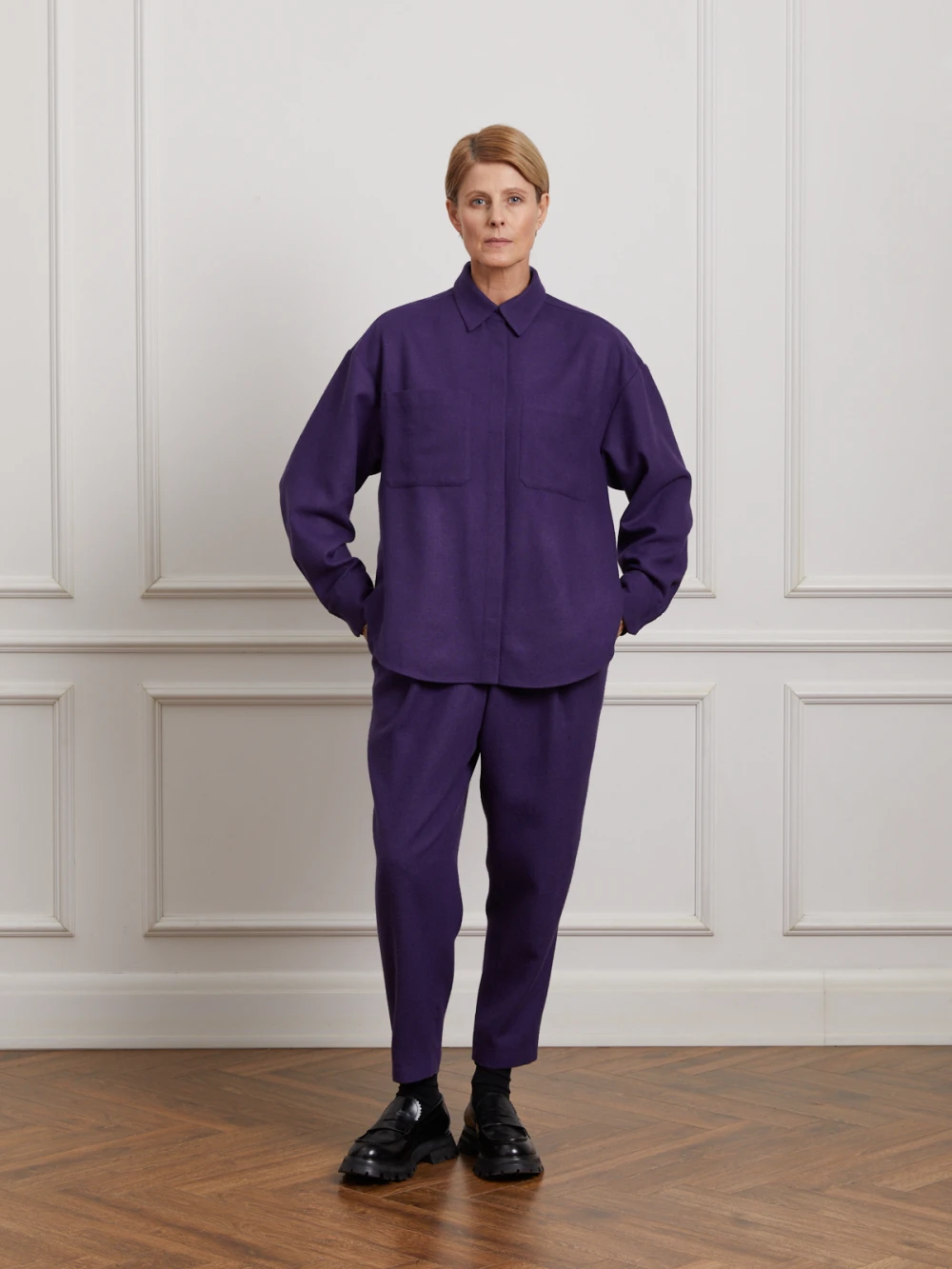 Костюм Aron (Цвет Фиолетовый, Размер M, Состав 80% шерсть, 20% полиамид)