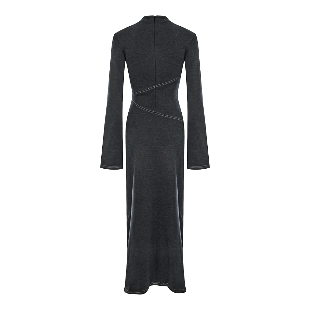 Платье Quill (Цвет Тёмно-серый меланж, Размер S, Состав 80% шерсть, 20% акрил)