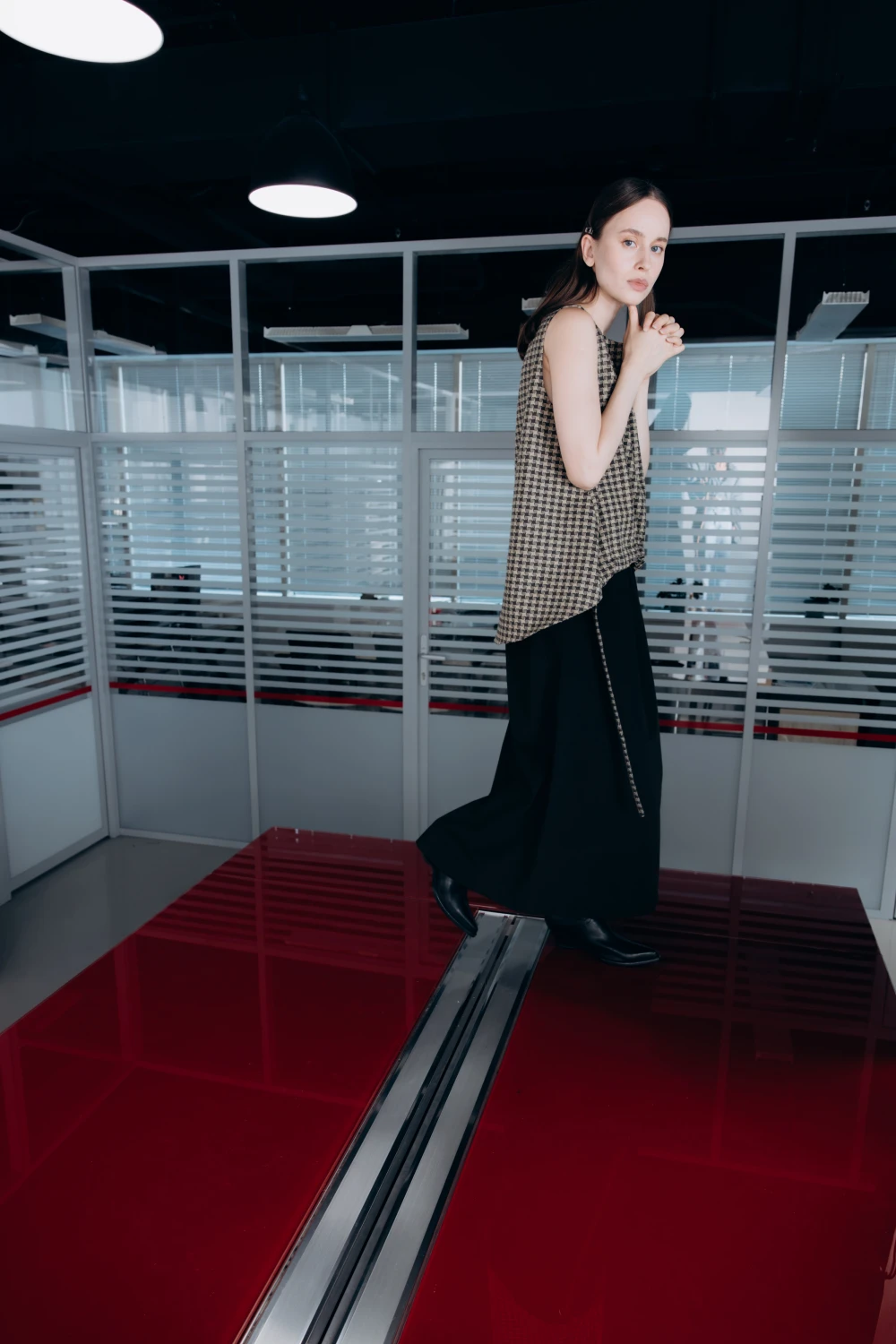 Юбка Internship  ( Цвет Тёмно-зелёный )