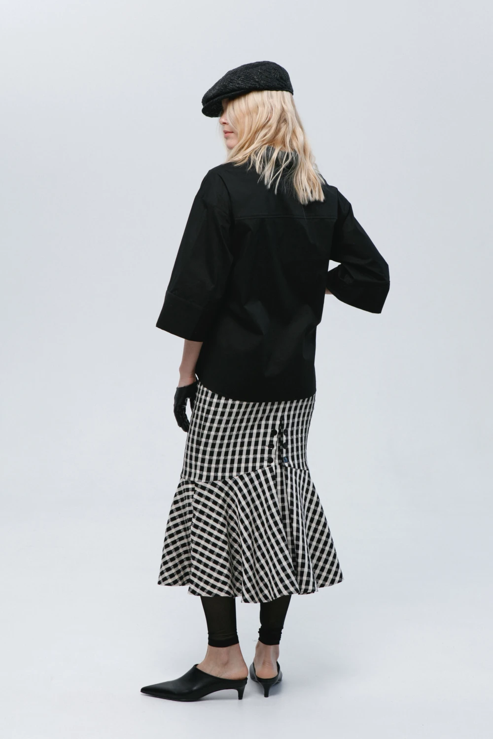 Блузка Kalina ( Цвет Чёрный )