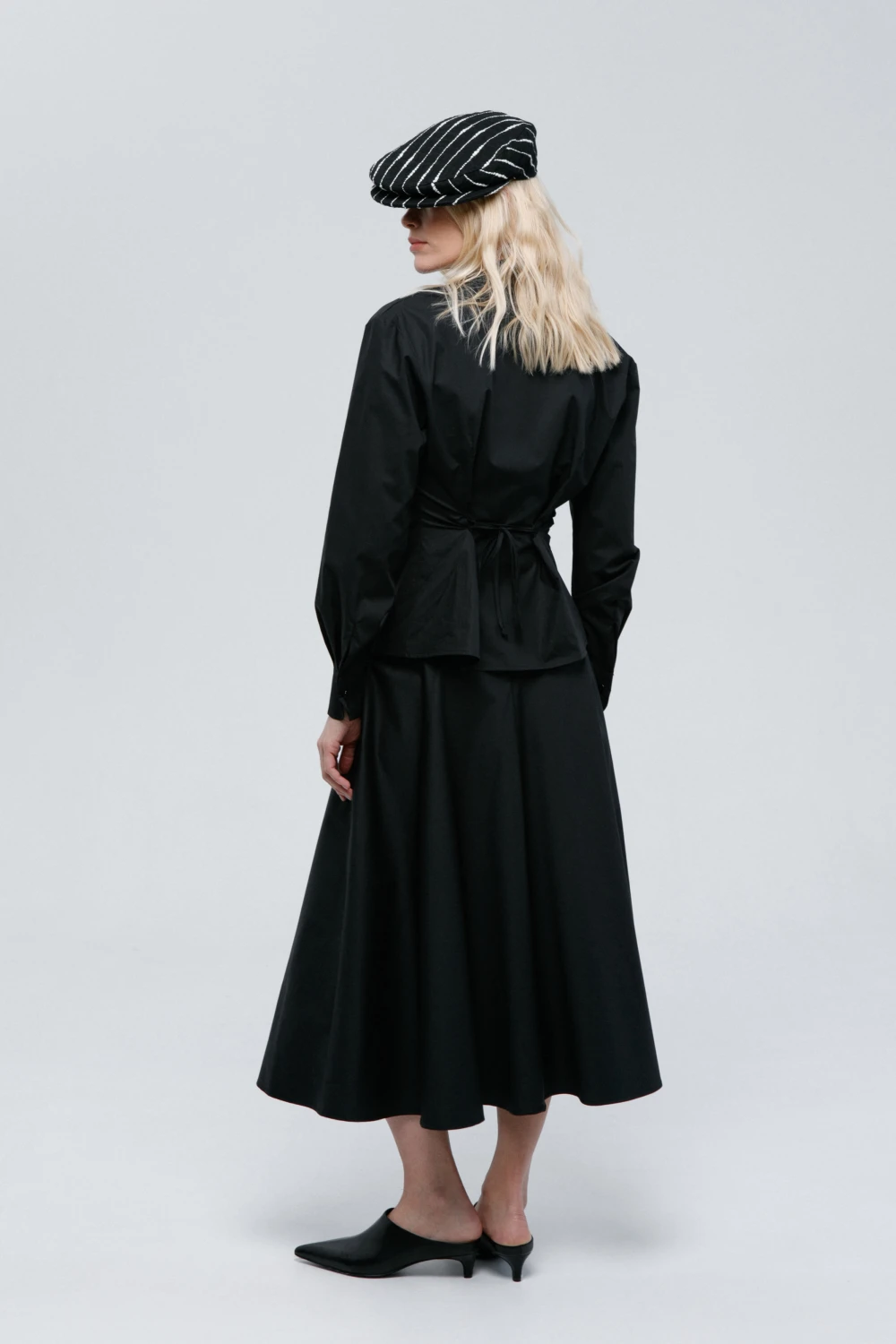 Блузка Base (Цвет Чёрный, Размер 44/S, Состав 100% Хлопок)