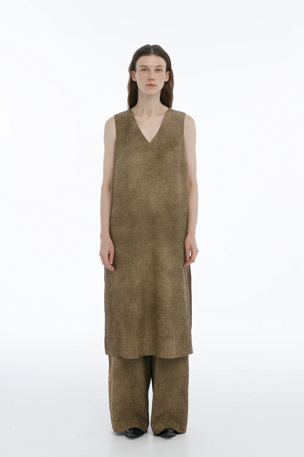 Платье Aspen (Цвет Золотой, Размер 44/S, Состав 100% Вискоза)