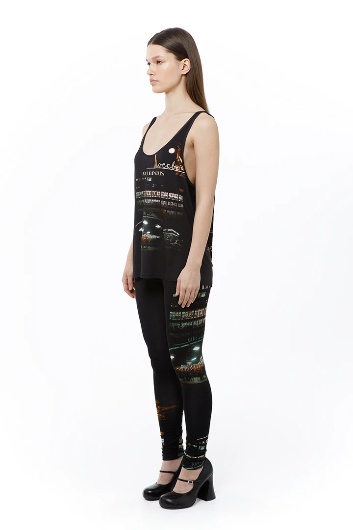 Майка Black ( Цвет Принт Москва на чёрном )