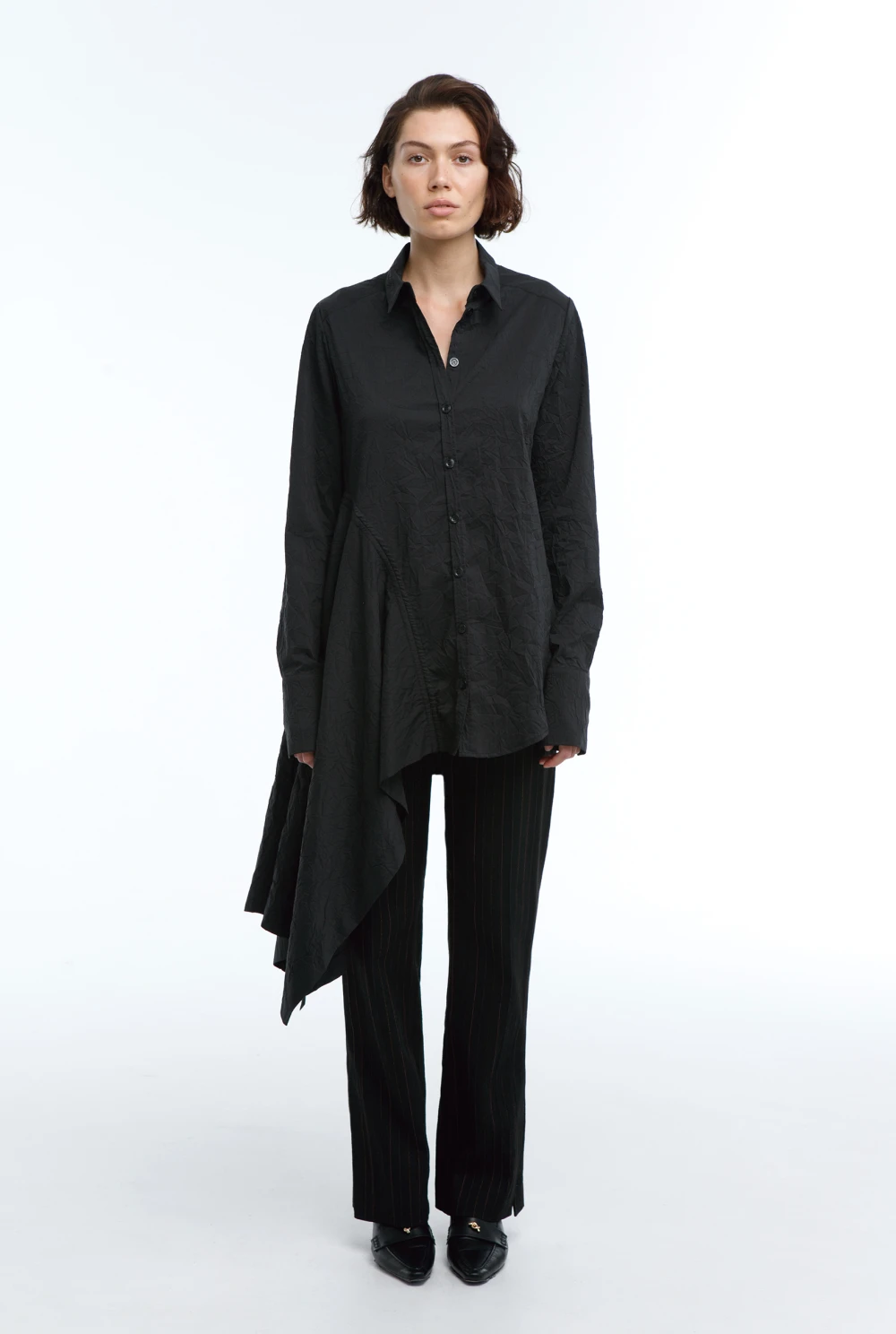 Рубашка Ixora New (Цвет Чёрный, Размер 44/S, Состав 65% хлопок, 35% полиэстер)