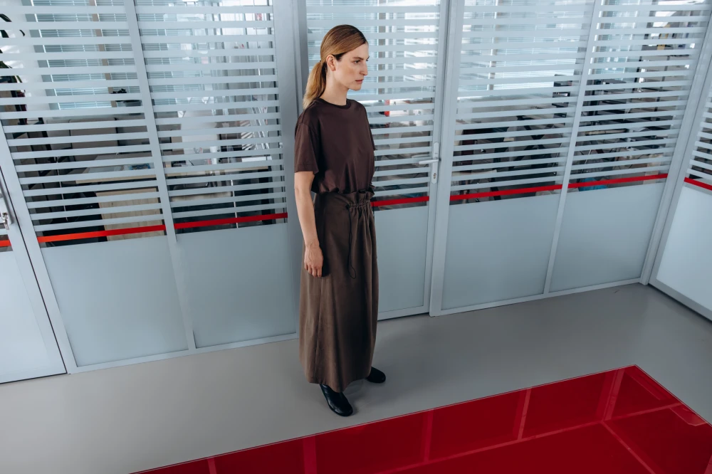 Юбка Internship  ( Цвет Коричневый )