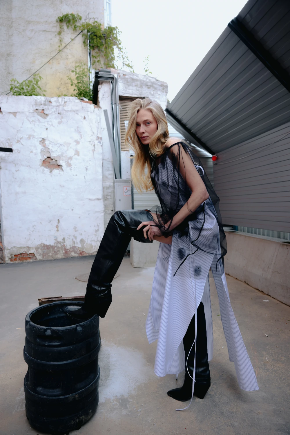 Топ Transparent ( Цвет Чёрный )