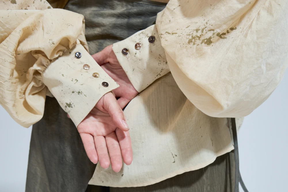 Блуза Carribean ( Цвет Бежевый в пятнах )