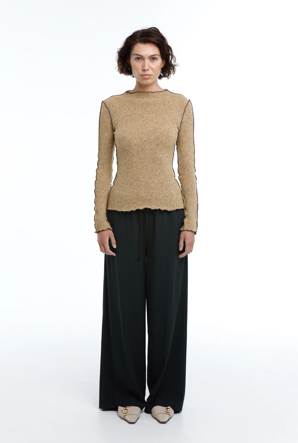 Лонгслив Fortune ( Цвет Шафран )