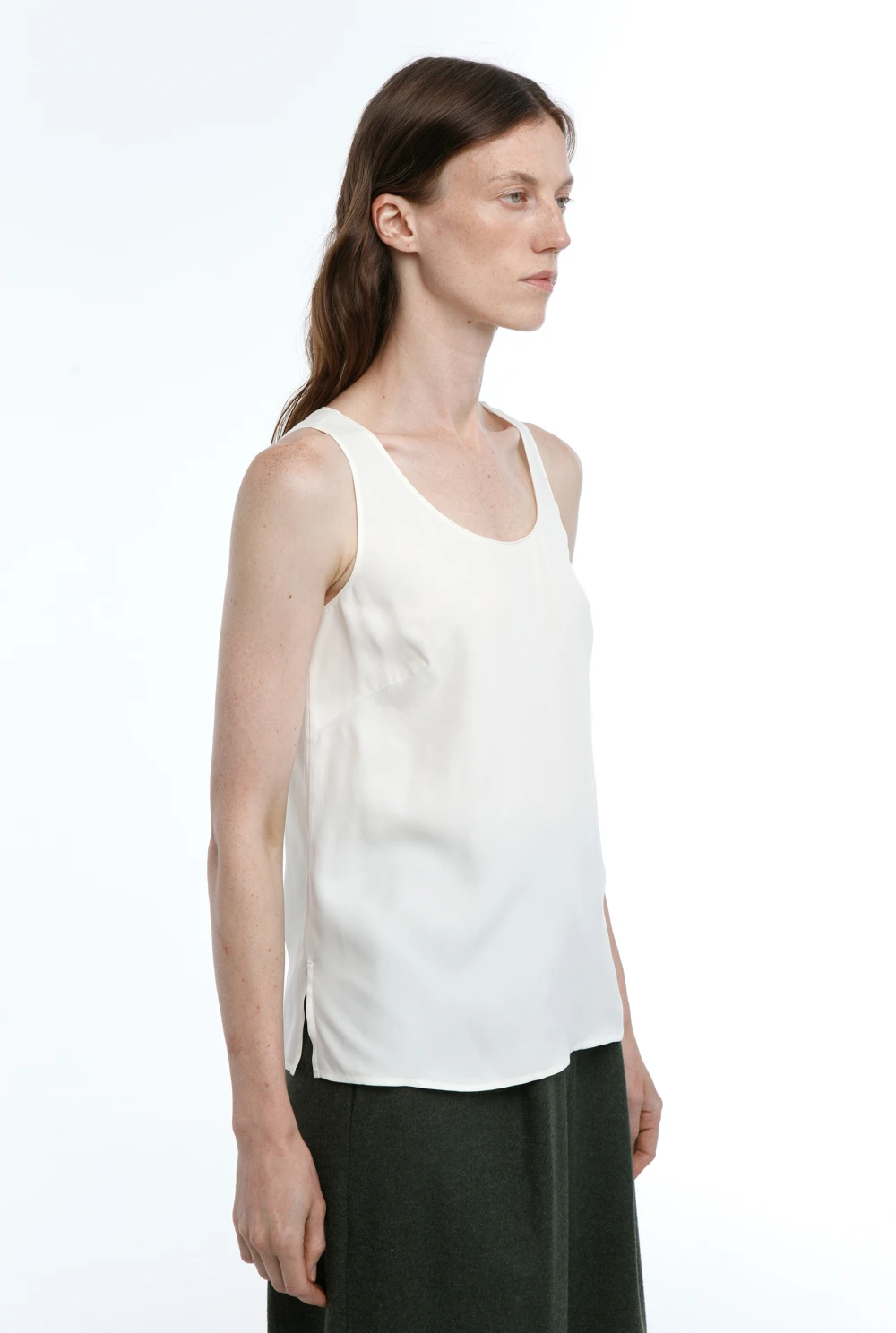 Топ Classic (Цвет Молочный, Размер 44/S, Состав 55% купро, 45% вискоза)