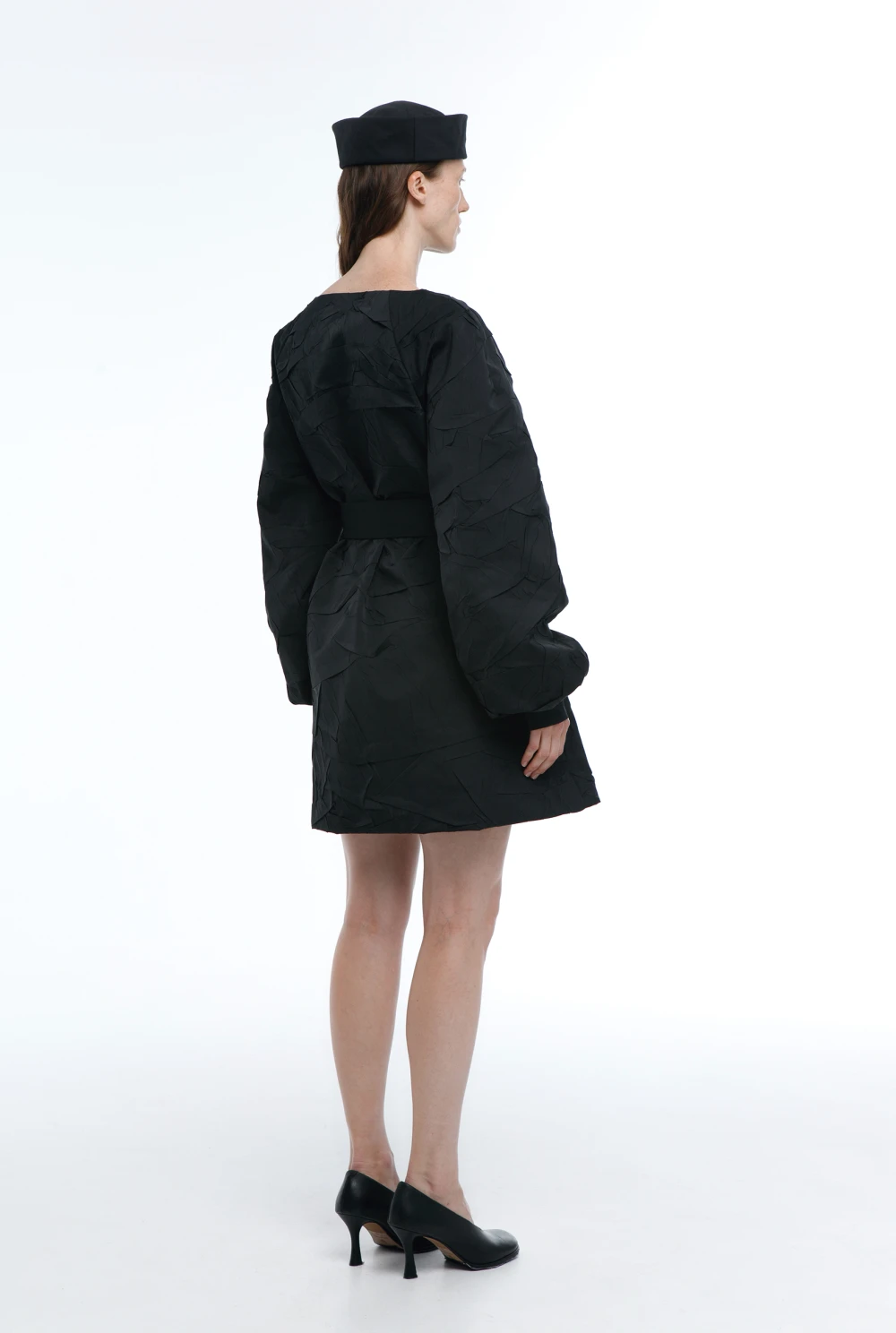 Платье Kosovorotka (Цвет Чёрный, Размер S-M, Состав 100% полиэстер)