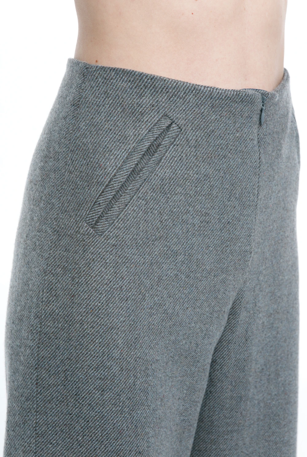 Брюки Pose (Цвет Ментол, Размер 44/S, Состав 80% шерсть, 20% полиамид)