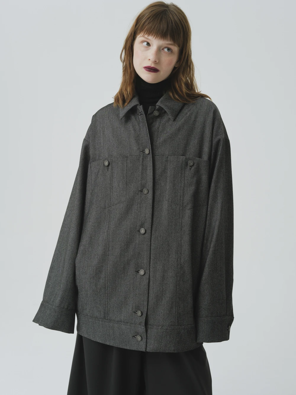 Куртка Violin (Цвет Чёрный, Размер S, Состав 100% шерсть)