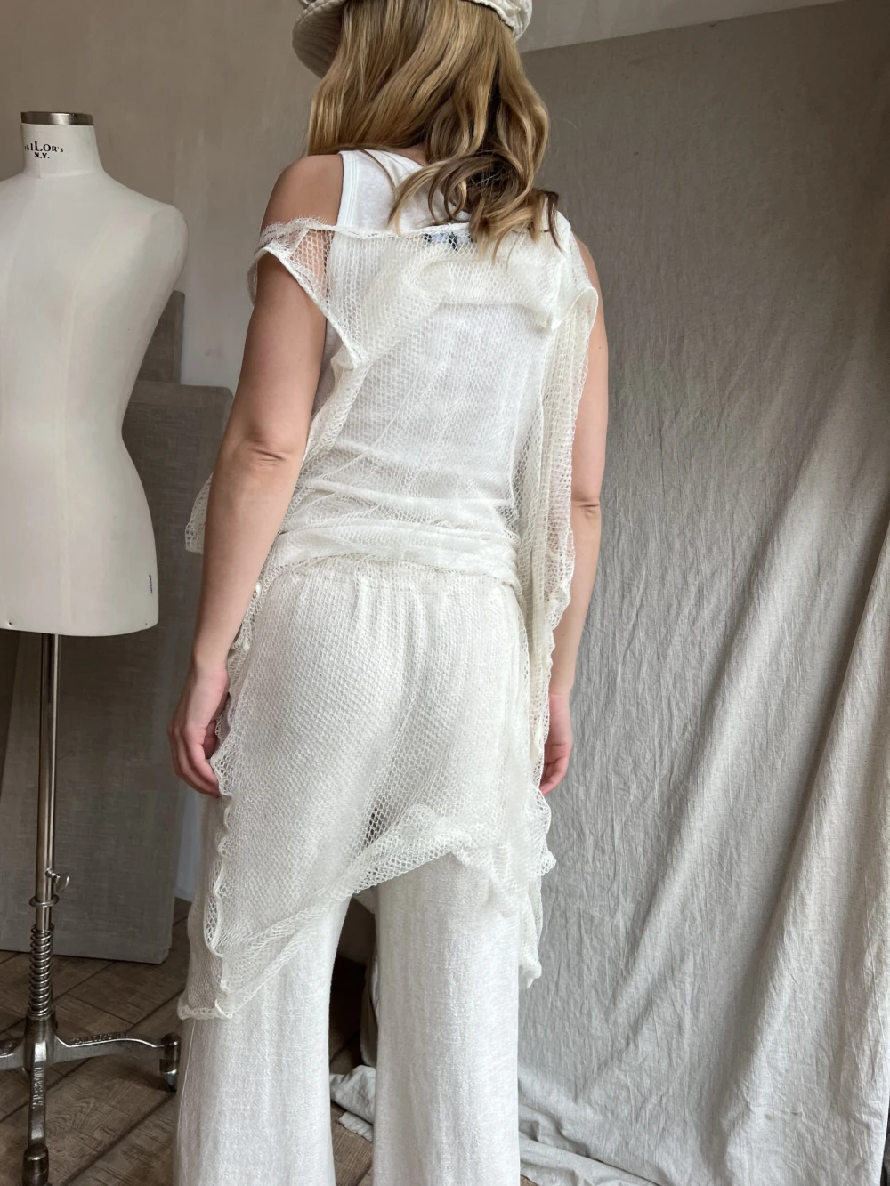 Платье Unapologetic (Цвет Натуральный, Размер S-M, Состав 80% шерсть,20% полиамид)