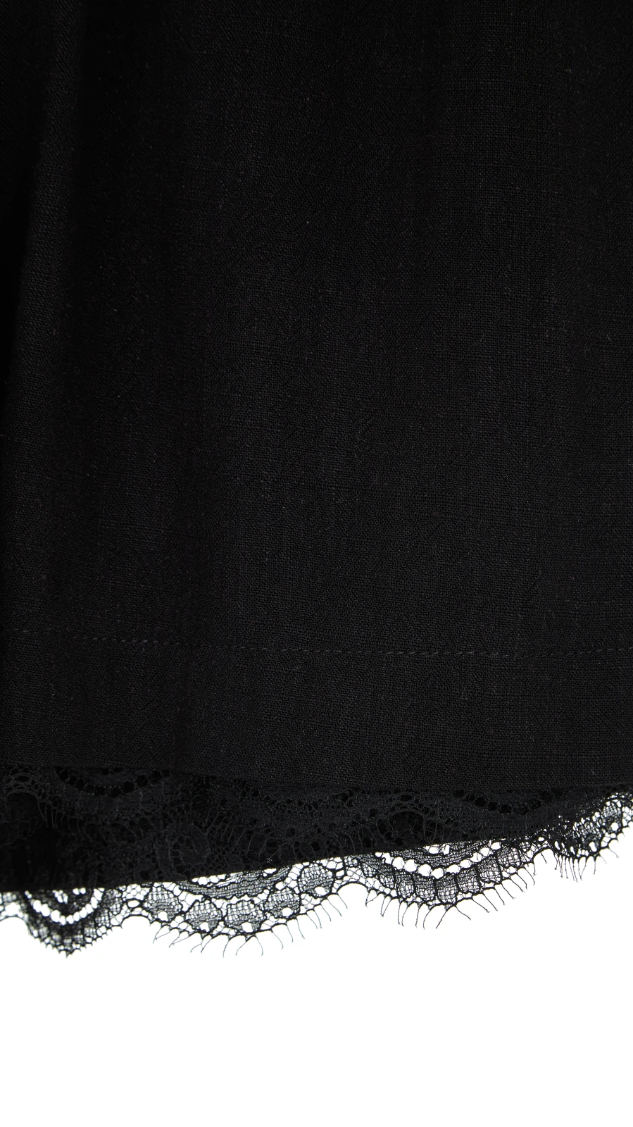 Шорты June (Цвет Чёрный, Размер 42/XS, Состав 70% вискоза, 30% лён)