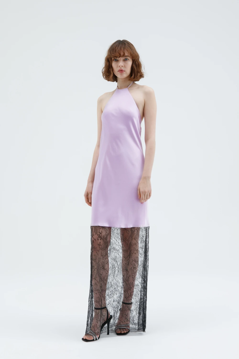 Платье Imani (Цвет Розовый, Размер S, Состав 95% шёлк, 5% эластан)