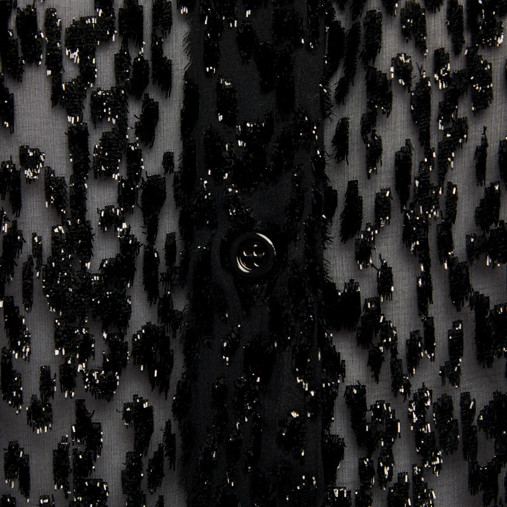 Блузка Elliot (Цвет Чёрный, Размер S, Состав 37,5% Шелк, 30% Вискоза, 32.5% Люрекс)