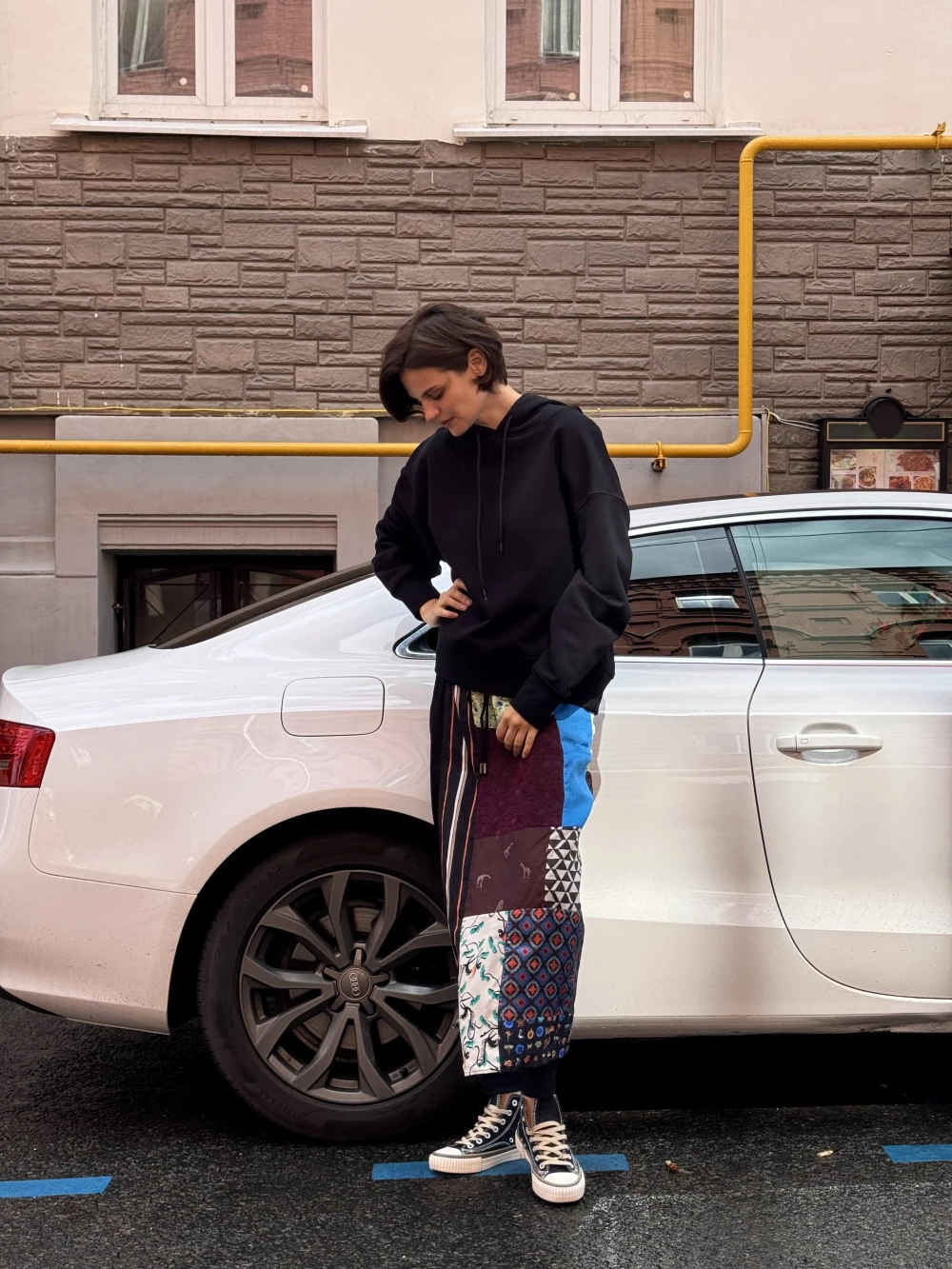 Брюки Goldis (Цвет Чёрный, Размер 46/M, Состав 100% хлопок)