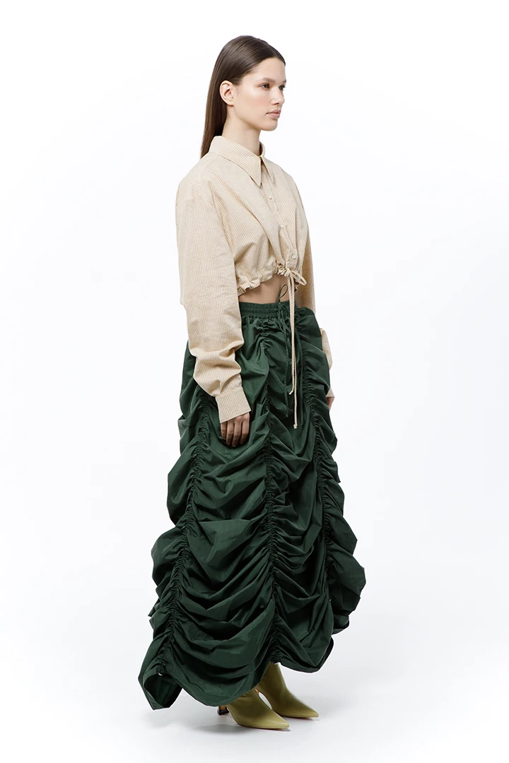 Рубашка Cut ( Цвет Бежевый в полоску )