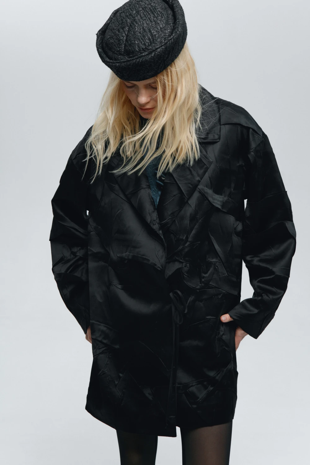 Пиджак Titled (Цвет Чёрный, Размер S-M, Состав 1-й слой 100% Вискоза, 2-ой слой 100% Полиэстер)