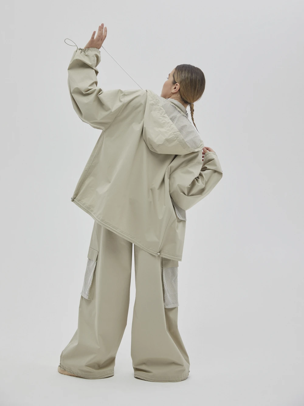 Брюки Inci (Цвет Бежевый, Размер S, Состав 98% хлопок, 2% эластан)