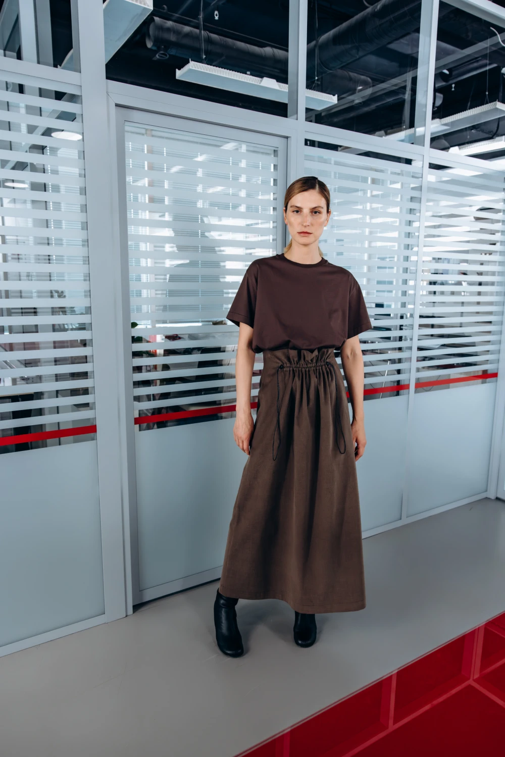 Юбка Internship  ( Цвет Коричневый )