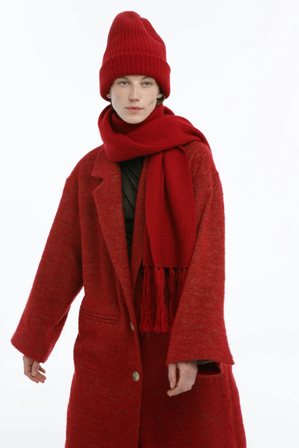 Шарф Echarpe ( Цвет Красный )