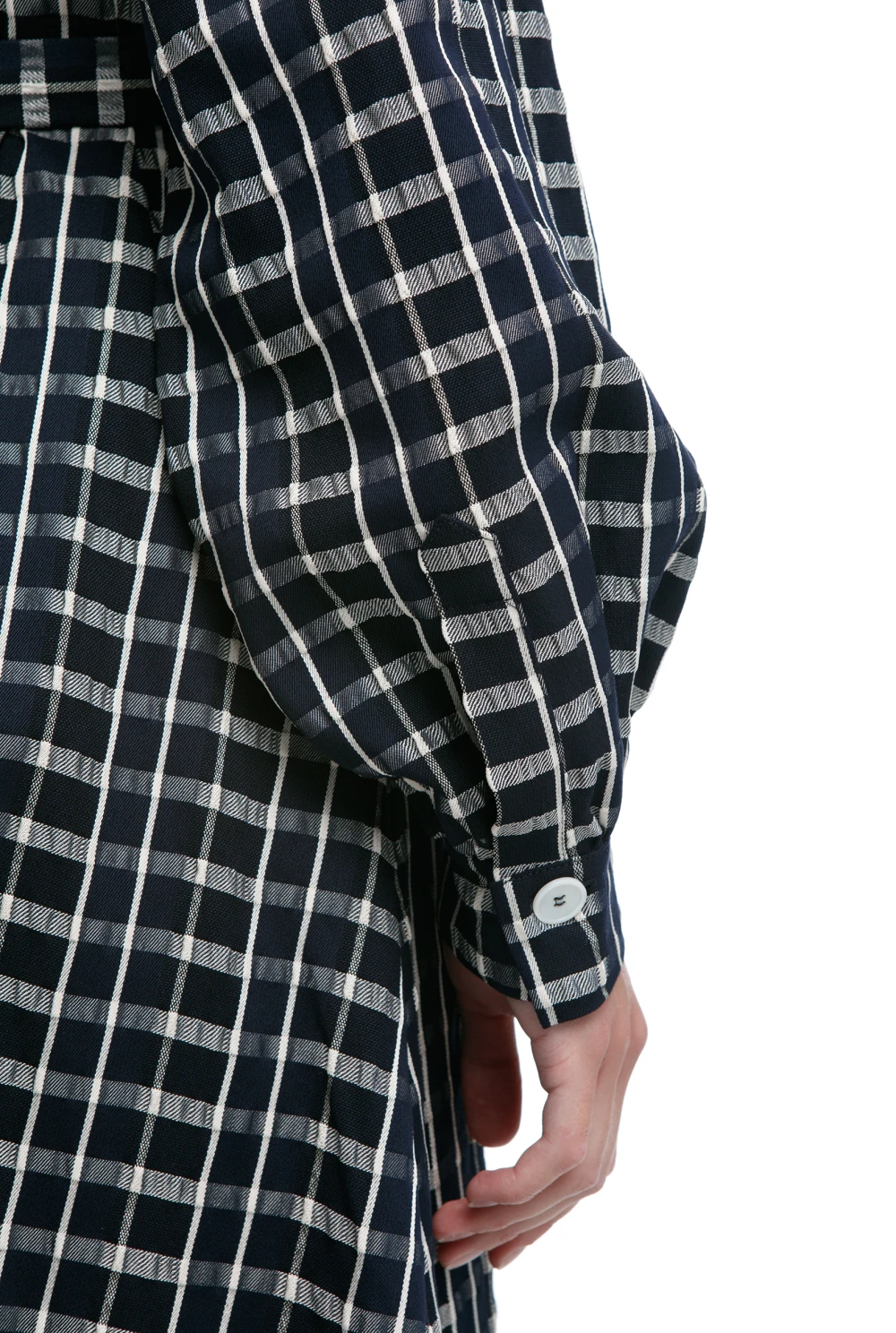 Платье Pioneer (Цвет Синий в клетку, Размер 44/S)