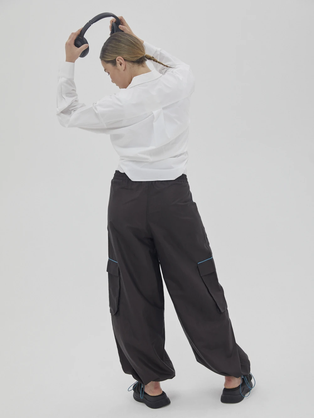 Брюки Richi (Цвет Коричневый, Размер XL, Состав 100% шёлк)