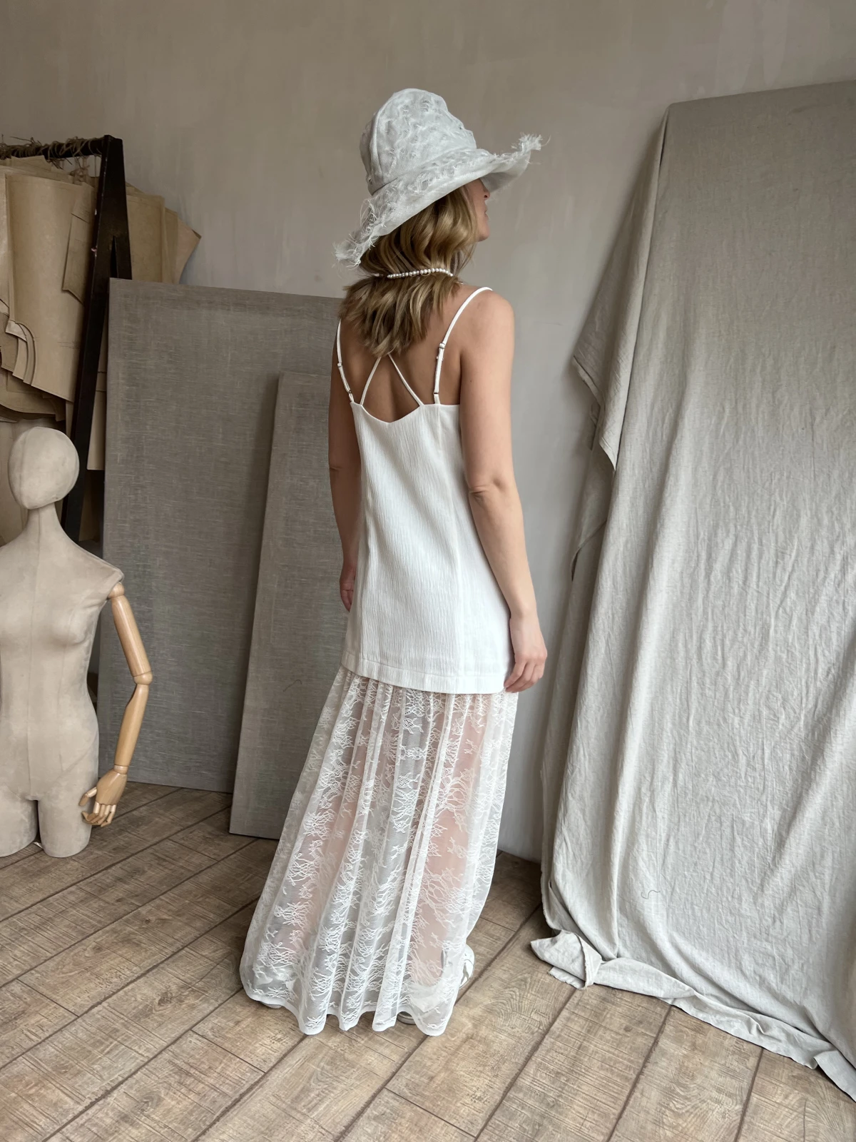 Платье August ( Цвет Натуральный )