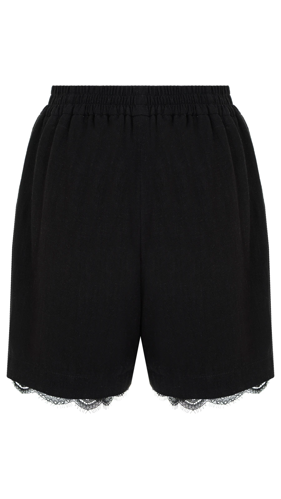 Шорты June (Цвет Чёрный, Размер 44/S, Состав 70% вискоза, 30% лён)