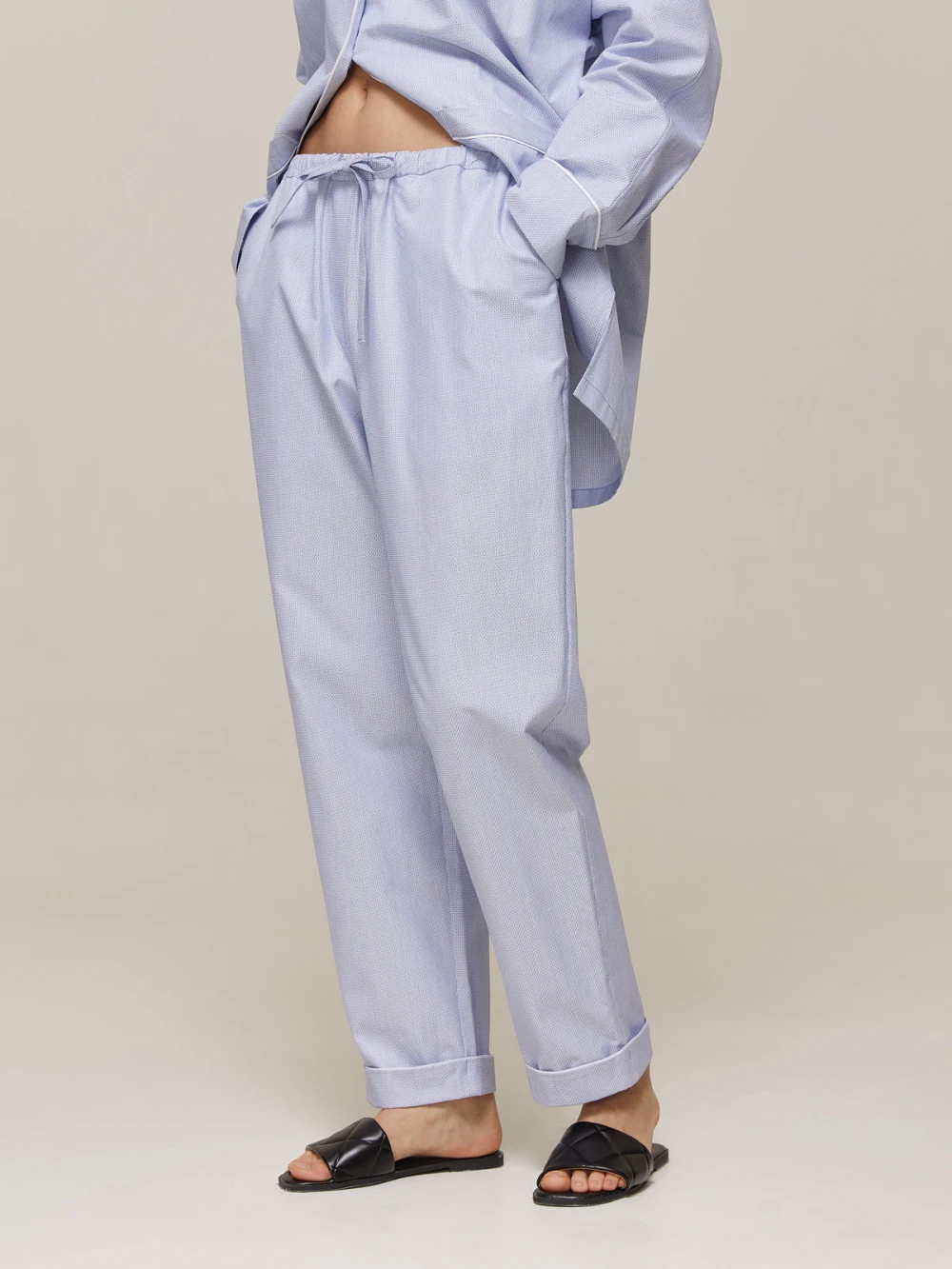 Костюм Aysha ( Цвет Светло-голубой с узором )