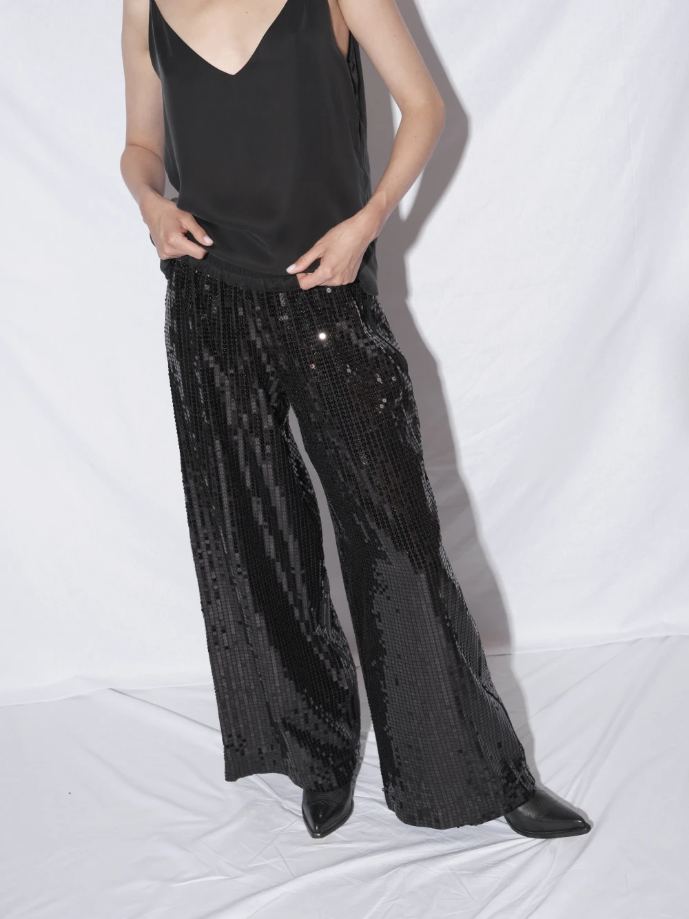 Брюки Asta (Цвет Чёрный, Размер L, Состав 100% хлопок)