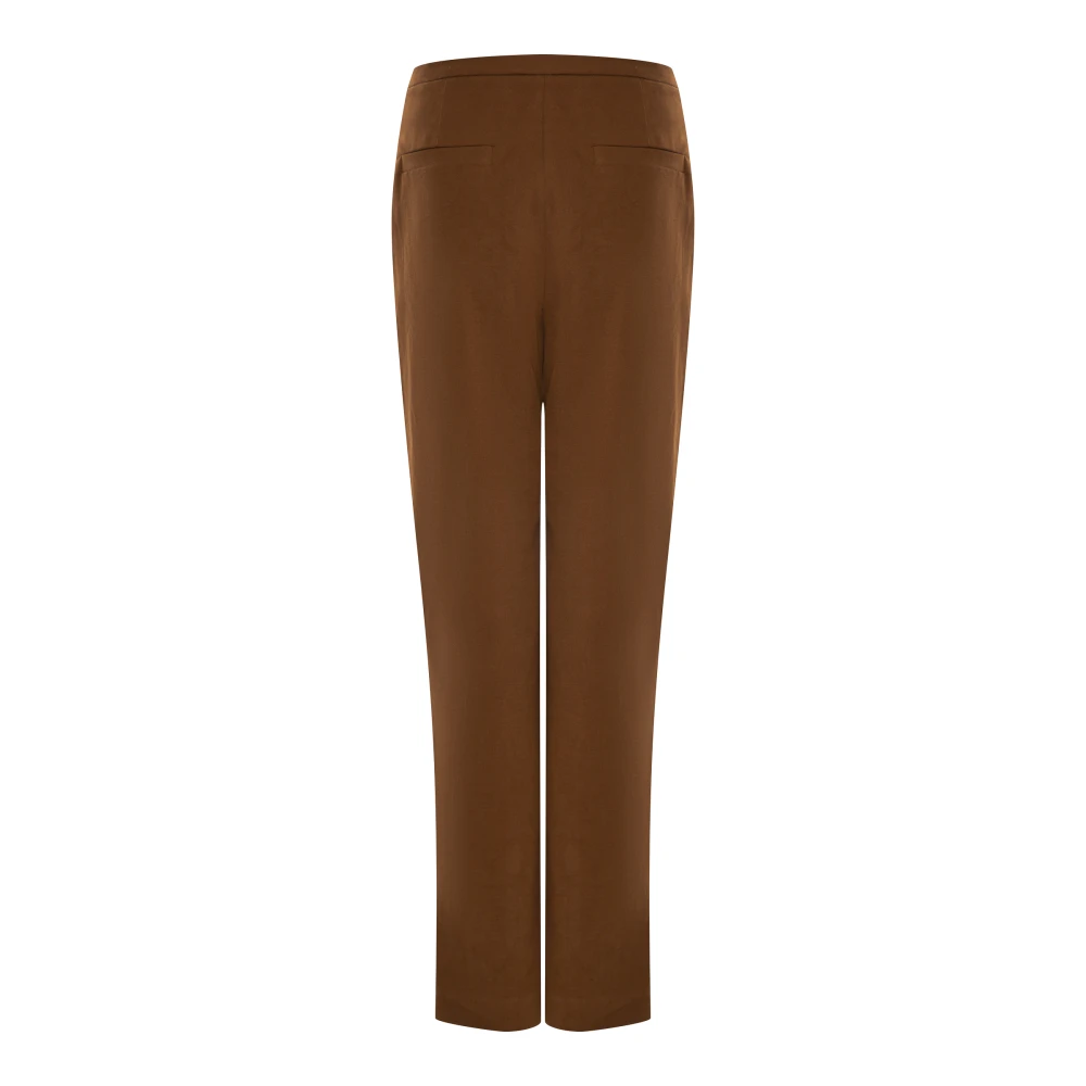 Брюки Cigarette break ( Цвет Коричневый )