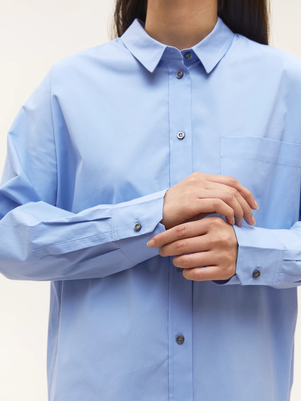 Рубашка Aksel (Цвет Голубой, Размер S, Состав 100% хлопок)