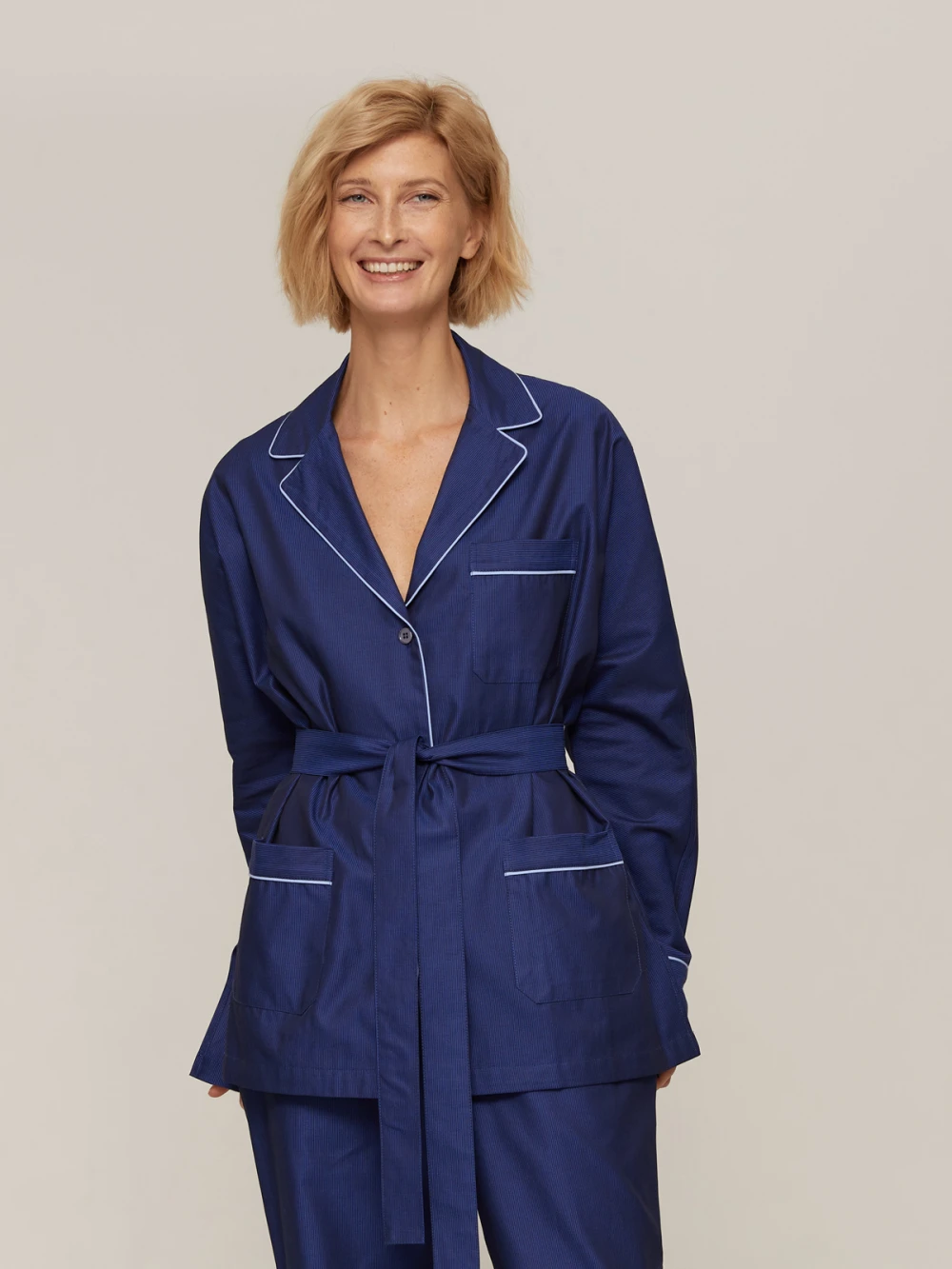 Костюм Aysha (Цвет Синий, Размер S, Состав 100% хлопок)