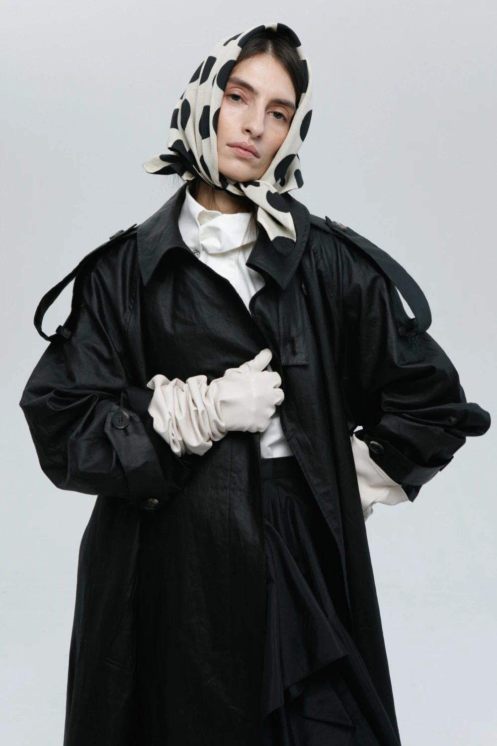 Тренч Prestol ( Цвет Чёрный )