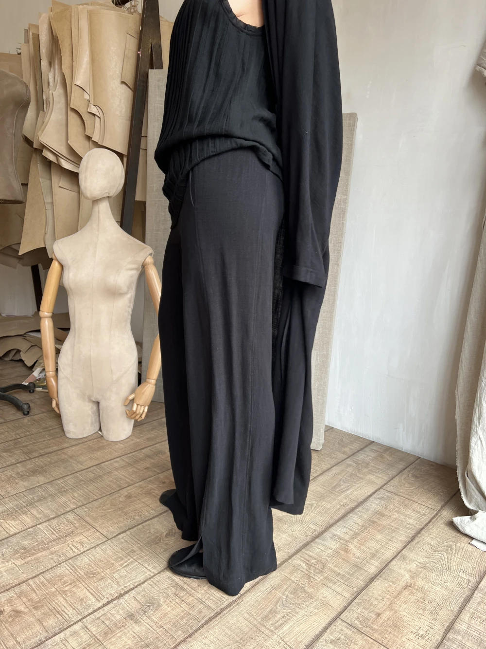 Брюки Linen 2 ( Цвет Чёрный )