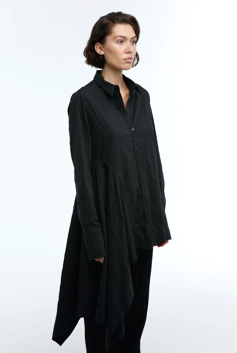 Рубашка Ixora New (Цвет Чёрный, Размер 44/S, Состав 65% хлопок, 35% полиэстер)