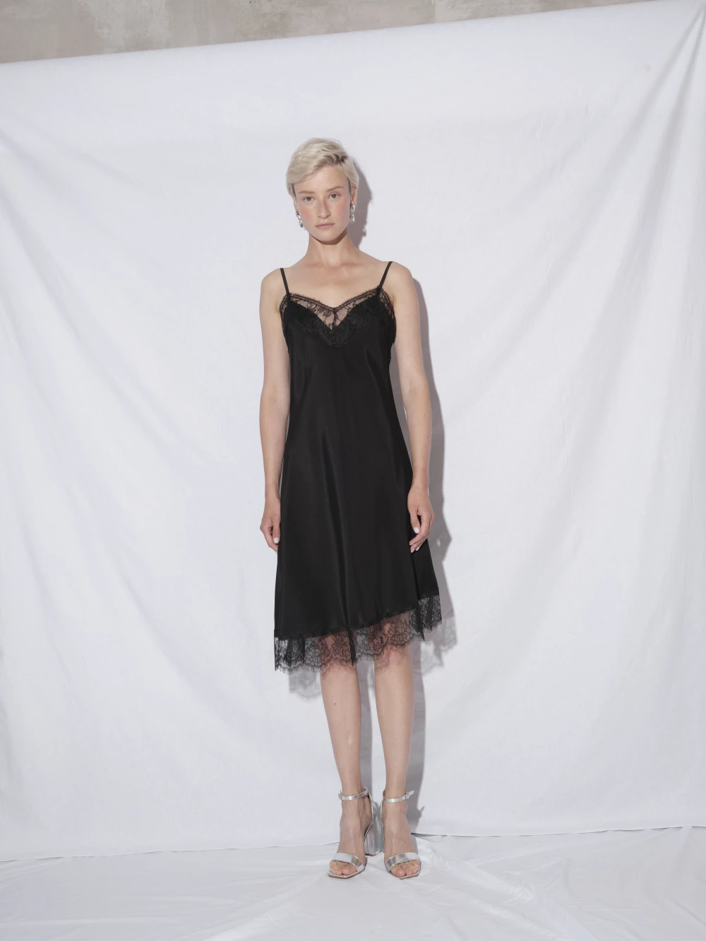 Платье Haska (Цвет Чёрный, Размер S, Состав 80% шёлк, 20% вискоза)