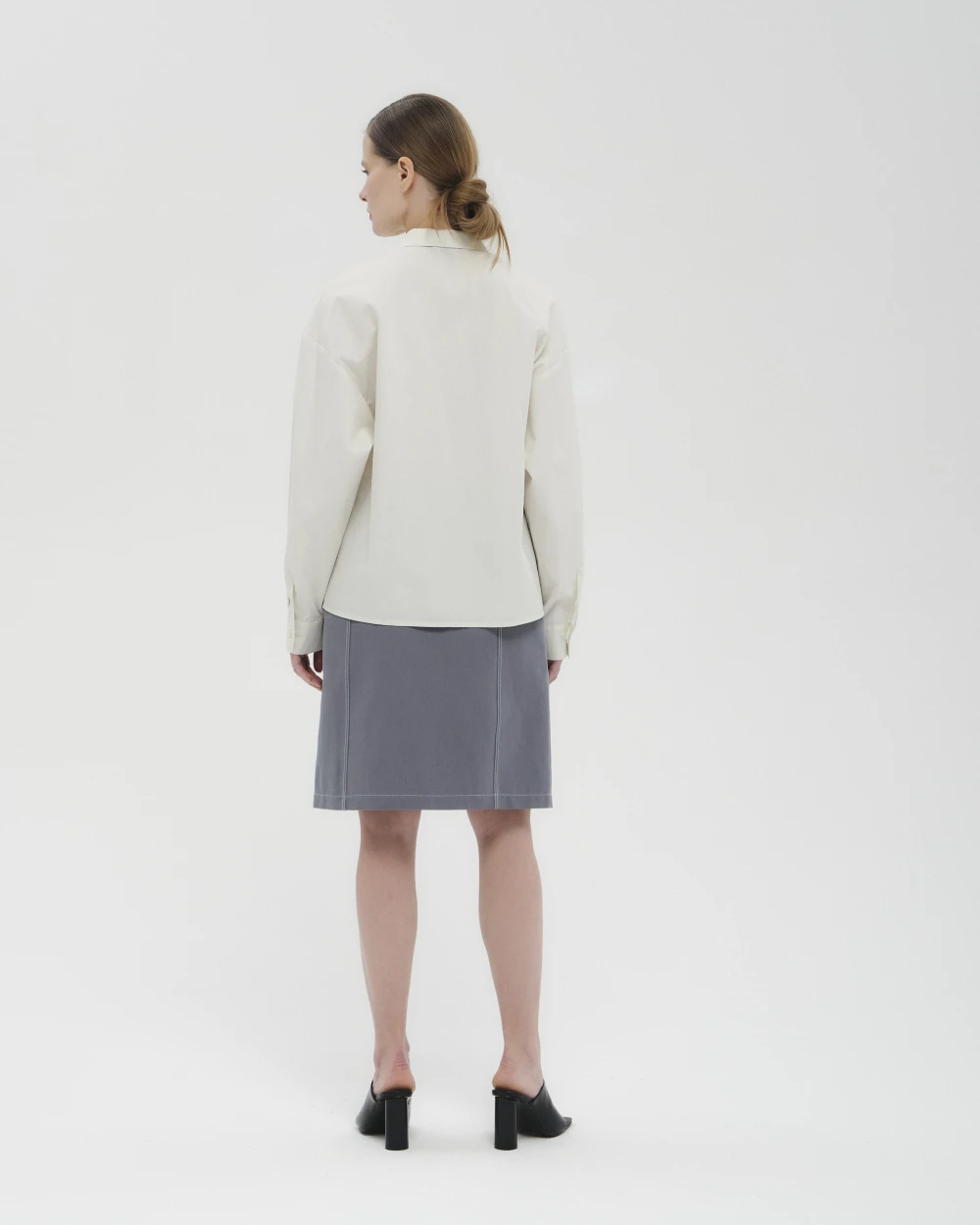 Юбка Kimmy (Цвет Серо-голубой, Размер 48/L)