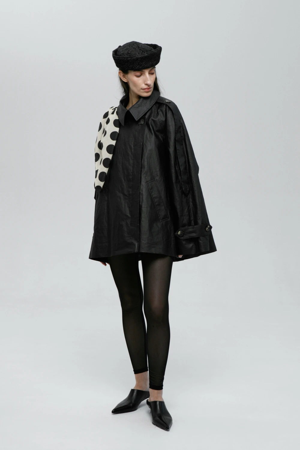 Тренч P ( Цвет Чёрный )