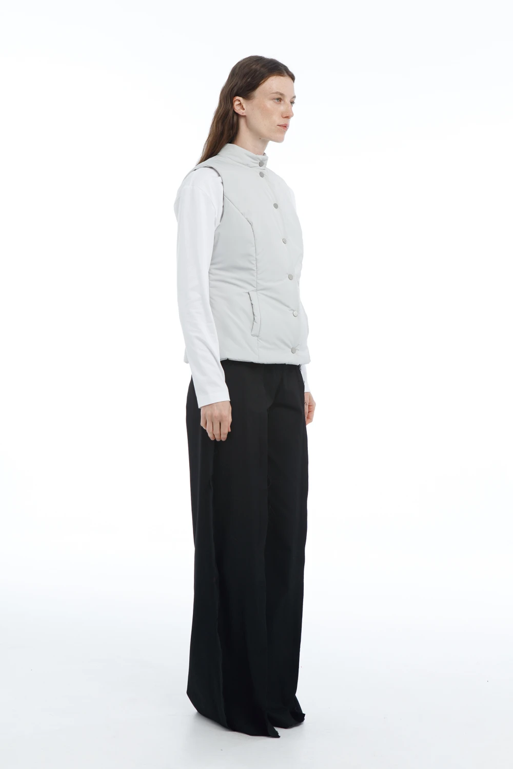 Жилет ALT (Цвет Светло-серый, Размер 44/S, Состав 100% полиэстер)